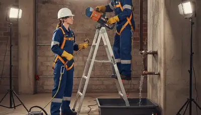 Emergency plumber repairing a Mesa, AZ home leak for fast same-day service