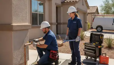 Mesa, AZ plumbing repair service team providing professional local plumbing solutions