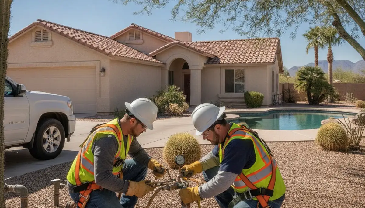 Mesa, AZ plumbing repair service for residential leak and pipe repair by local plumbers