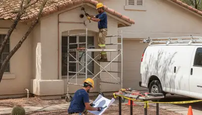 Plumber providing plumbing repair service in Mesa, AZ for residential and commercial customers