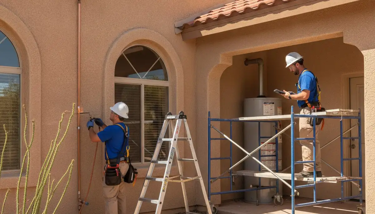 Mesa, AZ plumbing repair service for residential and commercial leak and pipe repairs