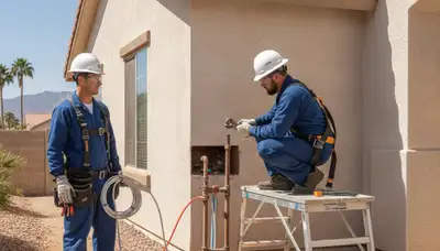 Mesa, AZ plumbing repair service for residential and commercial leak and pipe fixes