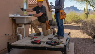 Mesa, AZ plumbing repair technician serving homes and businesses with fast, reliable service