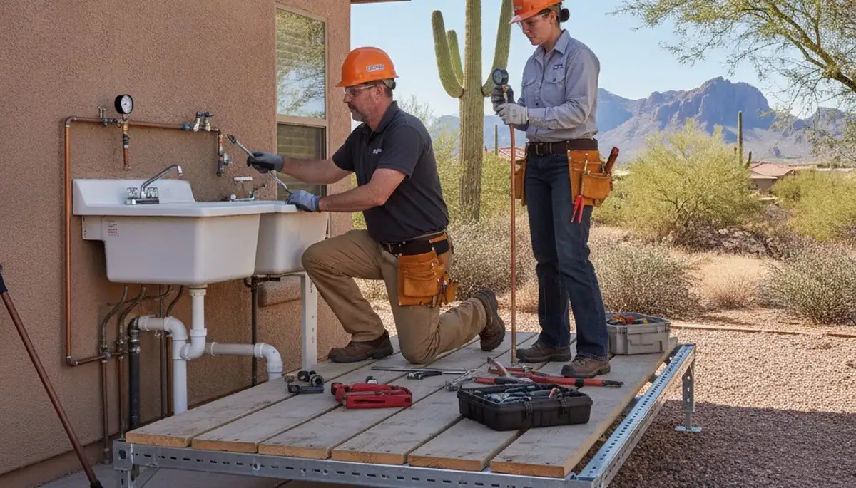 Mesa, AZ plumber providing expert plumbing repair services for residential and commercial customers