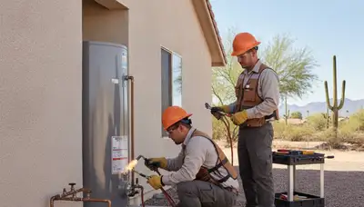 Mesa, AZ plumbing repair service team providing fast residential and commercial plumbing repairs