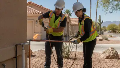 Mesa, AZ plumbing repair service for leak fixes, drain cleaning, and pipe repair