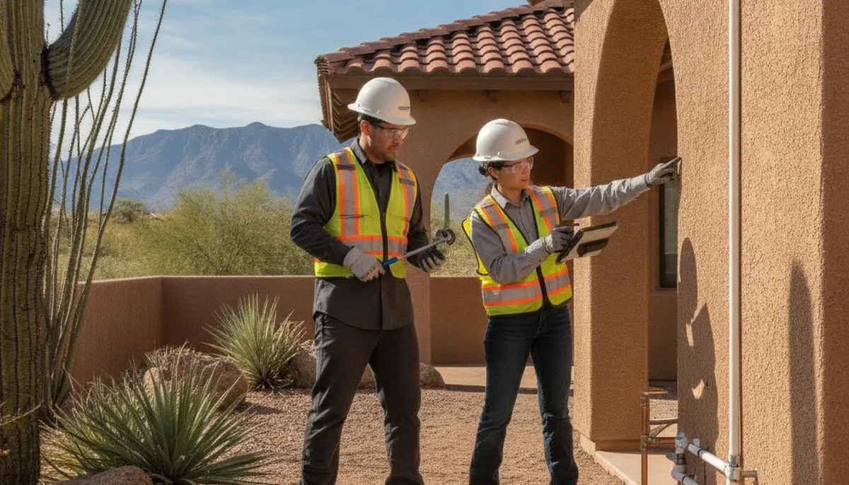 Mesa, AZ plumbing repair service team providing professional residential plumbing solutions