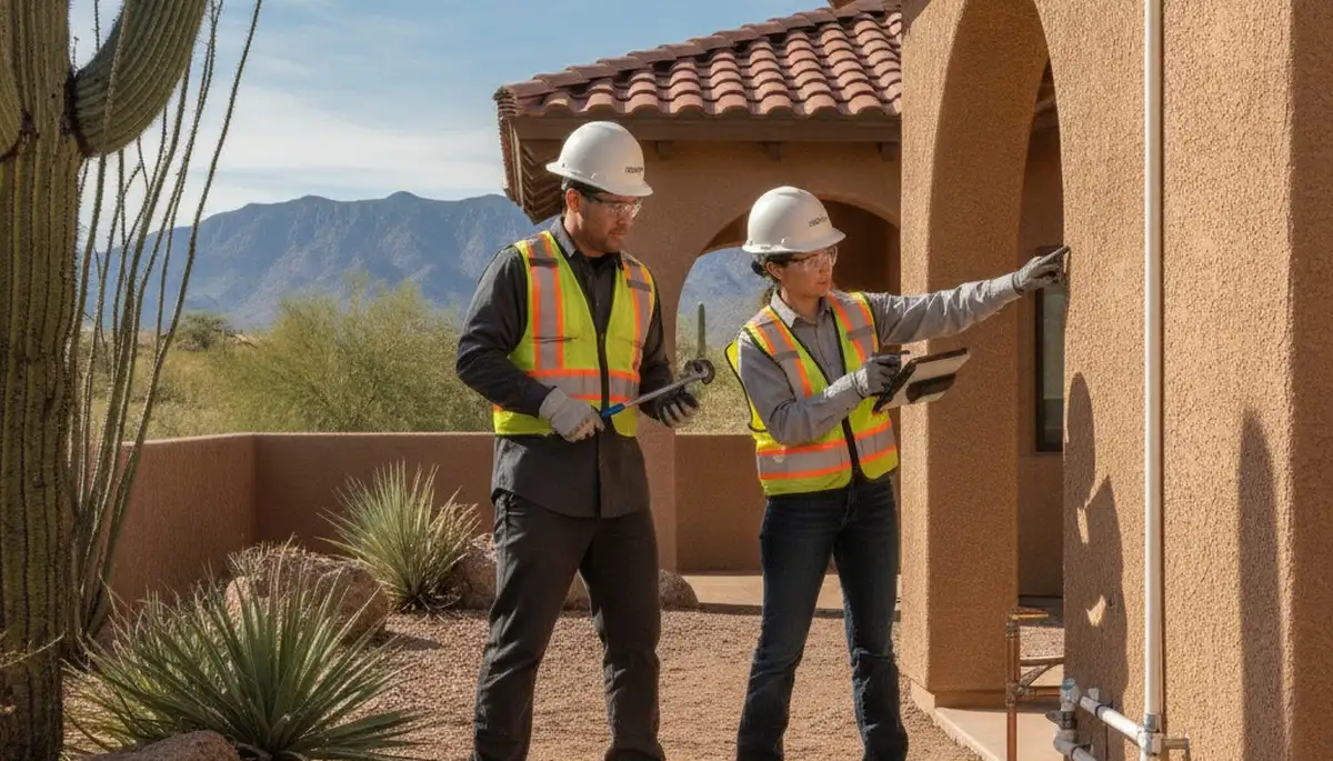 Mesa, AZ plumbing repair service team providing professional residential plumbing solutions