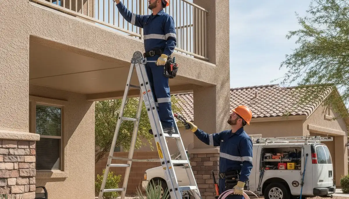 Mesa, AZ plumbing repair service team providing expert leak and drain repairs